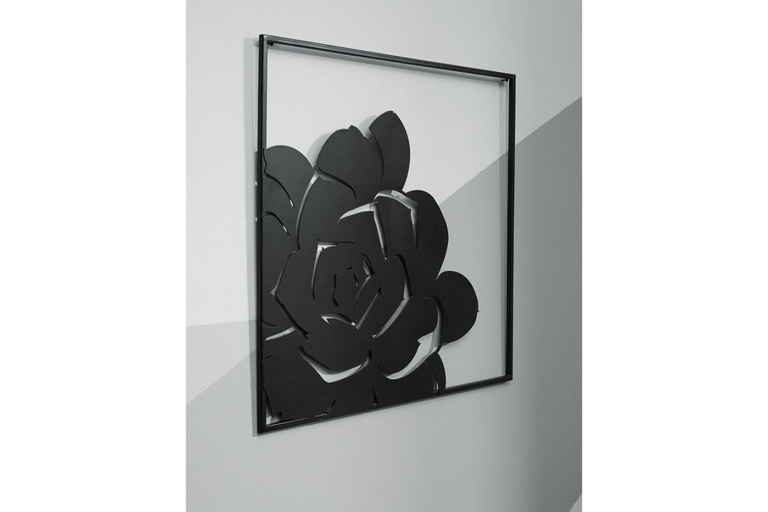 Ellyse Black Wall Decor - A8010370 - Bien Home Furniture &amp; Electronics