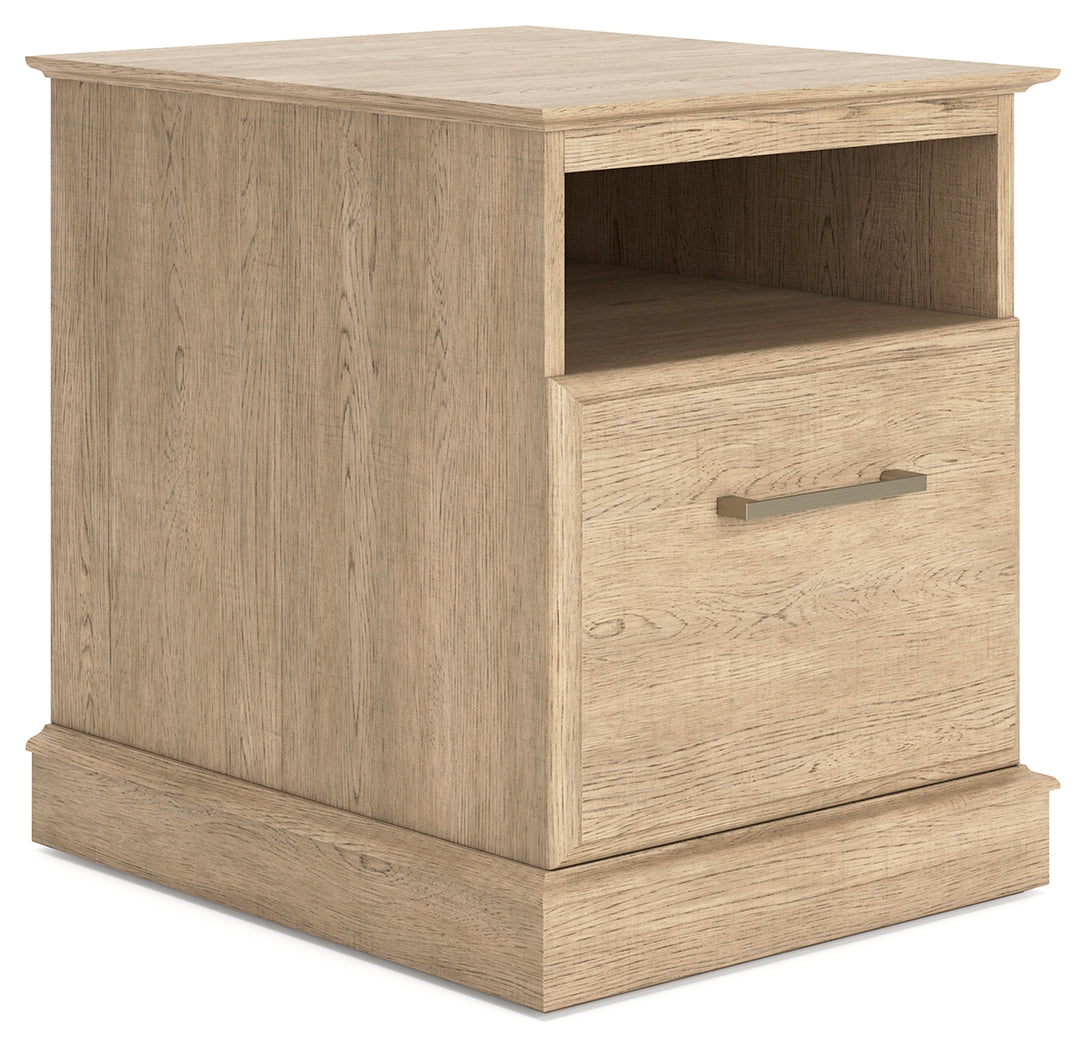 Elmferd Light Brown File Cabinet - H302-12 - Bien Home Furniture &amp; Electronics
