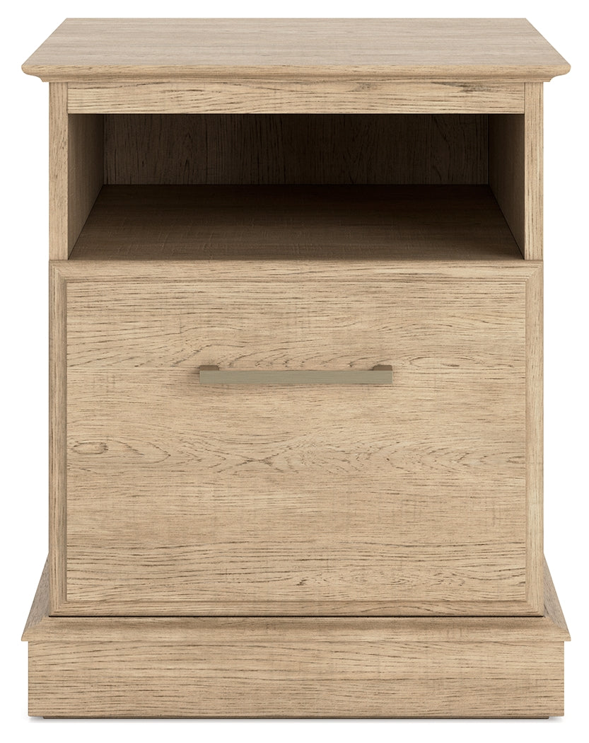 Elmferd Light Brown File Cabinet - H302-12 - Bien Home Furniture &amp; Electronics