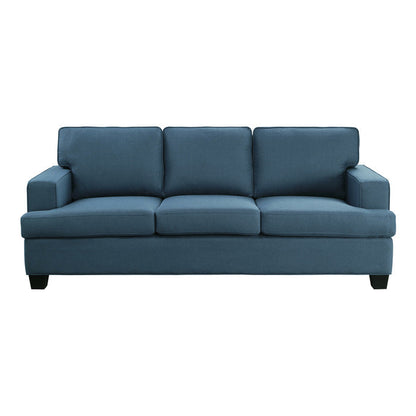 Elmont Blue Sofa - 9327BU-3 - Bien Home Furniture &amp; Electronics