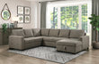 Elton Brown RAF Storage Sleeper Sectional - 9206BR*33LRC - Bien Home Furniture & Electronics