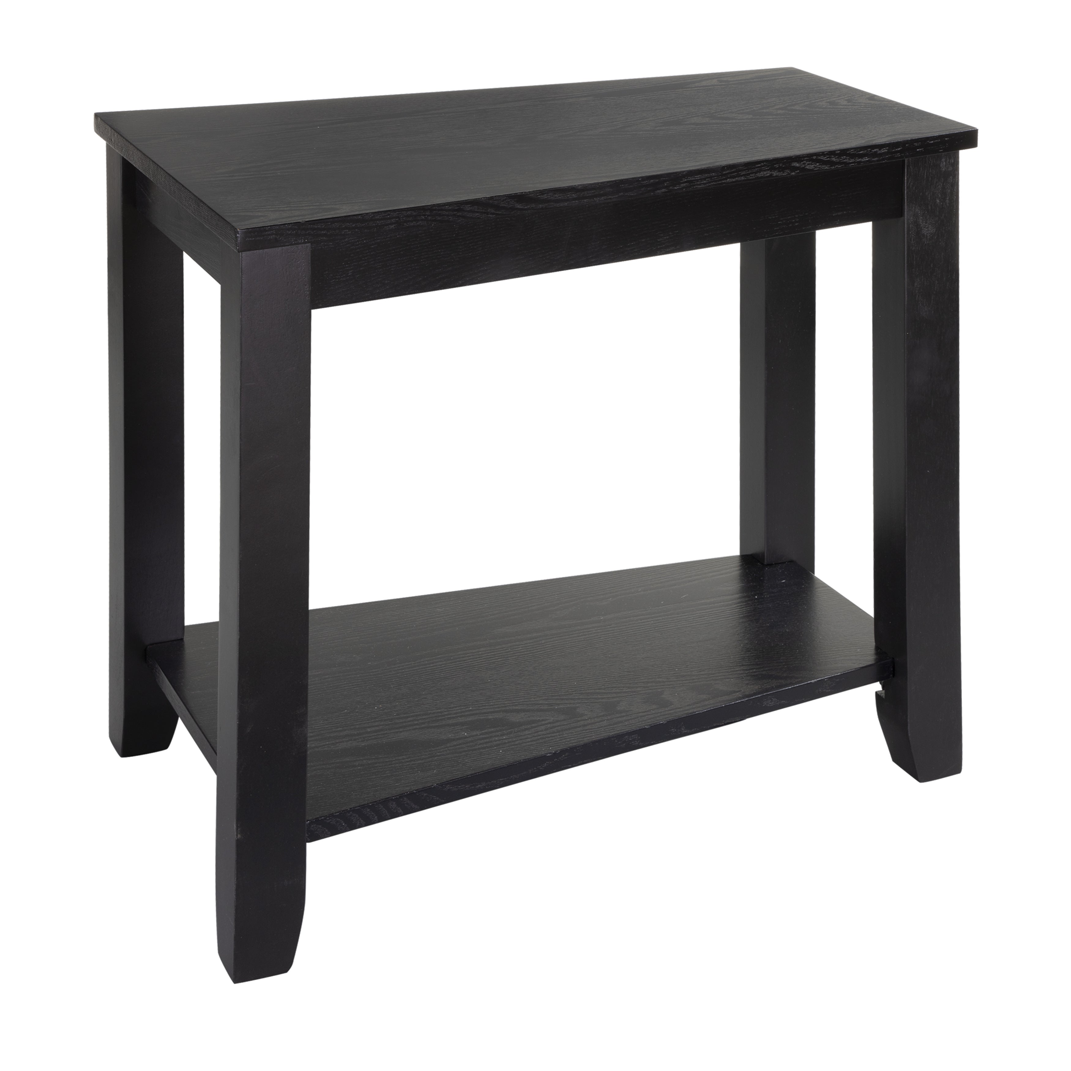 Elwell Black Chairside Table - 4728BK - Bien Home Furniture &amp; Electronics