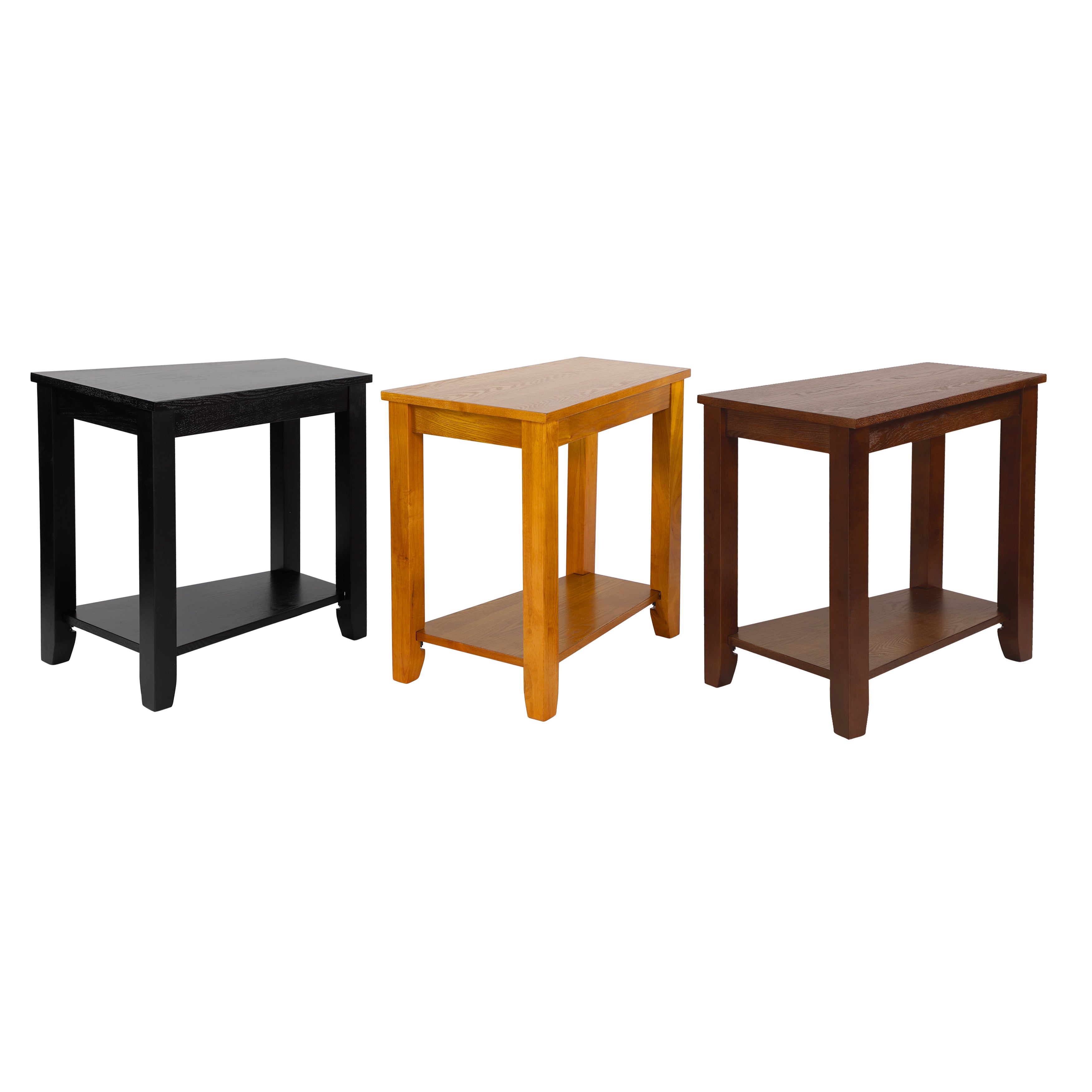 Elwell Black Chairside Table - 4728BK - Bien Home Furniture &amp; Electronics