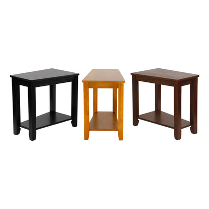 Elwell Black Chairside Table - 4728BK - Bien Home Furniture &amp; Electronics