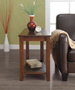 Elwell Espresso Chairside Table - 4728ES - Bien Home Furniture & Electronics