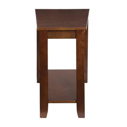 Elwell Espresso Chairside Table - 4728ES - Bien Home Furniture &amp; Electronics