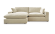 Elyza Linen 2-Piece LAF Chaise Sectional - SET | 1000616 | 1000665 - Bien Home Furniture & Electronics