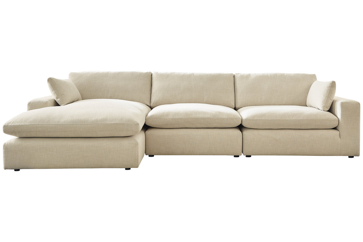 Elyza Linen LAF Sofa Chaise - SET | 1000616 | 1000665 | 1000646 | 1000608 - Bien Home Furniture &amp; Electronics