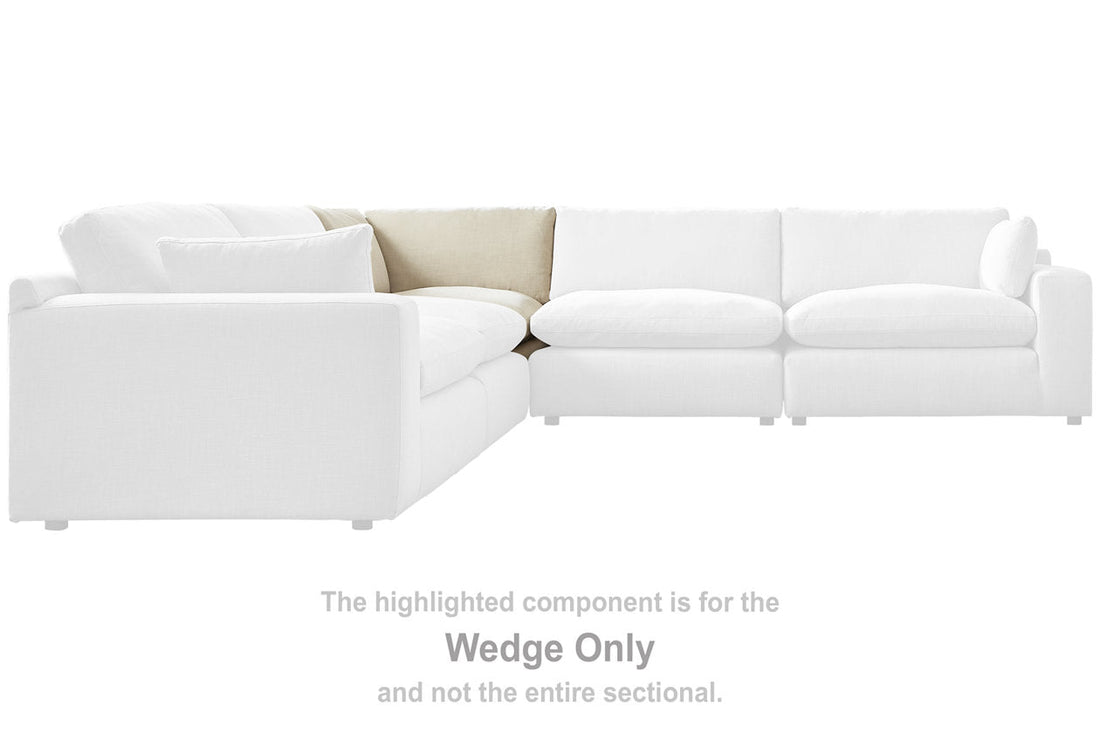 Elyza Linen Wedge - 1000677 - Bien Home Furniture &amp; Electronics
