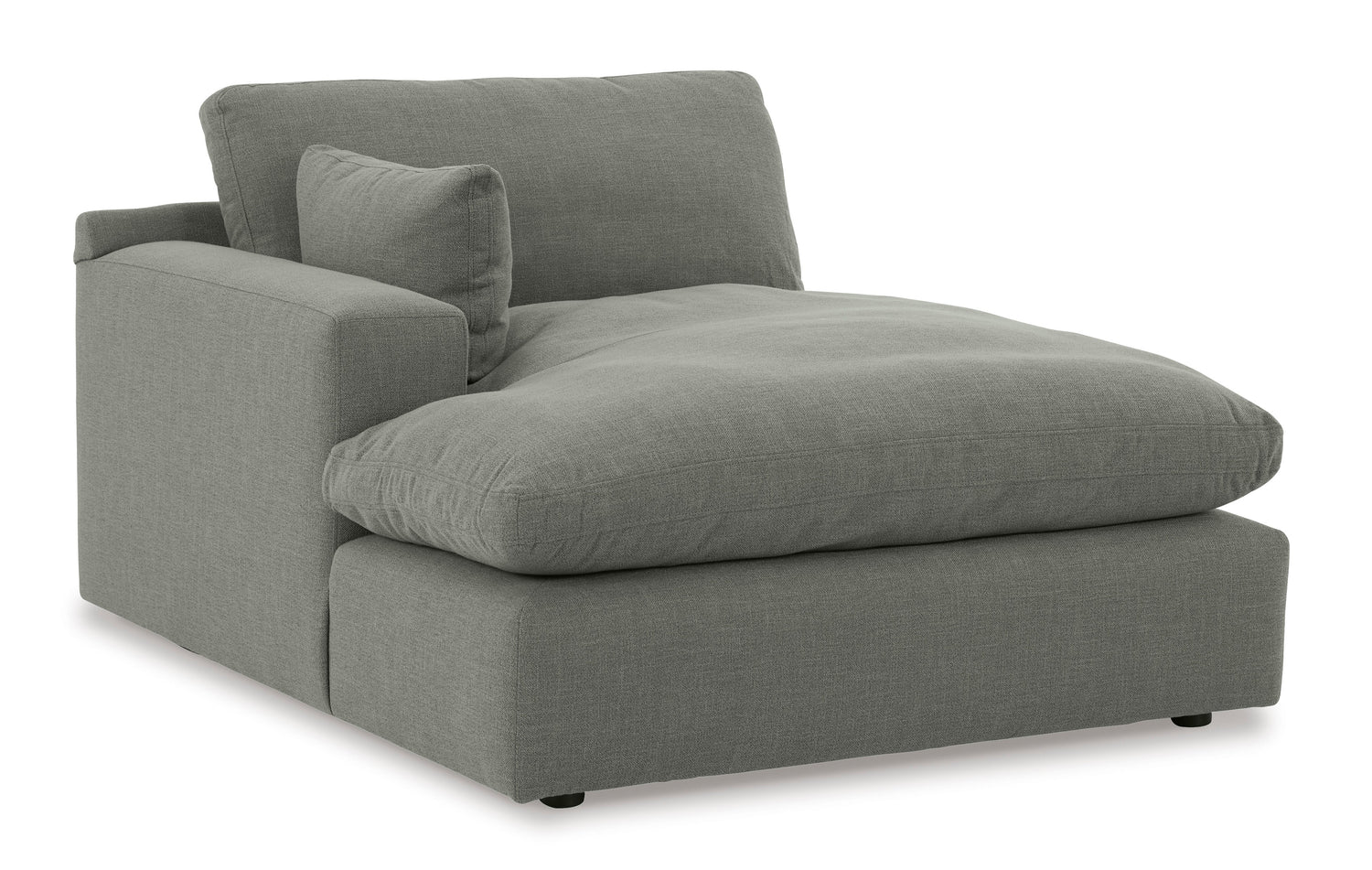 Elyza Smoke 2-Piece LAF Chaise Sectional - SET | 1000716 | 1000765 - Bien Home Furniture &amp; Electronics