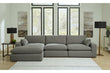 Elyza Smoke LAF Sofa Chaise - SET | 1000716 | 1000765 | 1000746 | 1000708 - Bien Home Furniture & Electronics