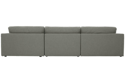 Elyza Smoke RAF Sofa Chaise - SET | 1000717 | 1000764 | 1000746 - Bien Home Furniture &amp; Electronics