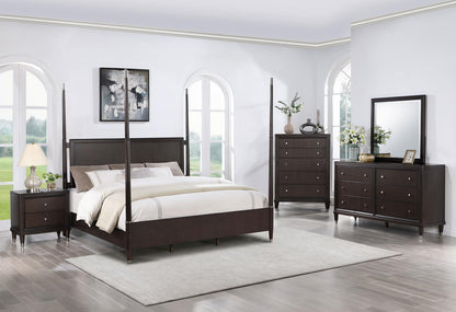 Emberlyn 5-piece Queen Poster Bedroom Set Brown - 223061Q-S5 - Bien Home Furniture &amp; Electronics