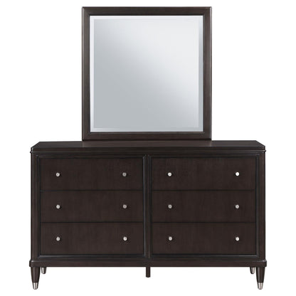 Emberlyn 6-drawer Bedroom Dresser with Mirror Brown - 223063M - Bien Home Furniture &amp; Electronics