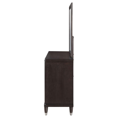 Emberlyn 6-drawer Bedroom Dresser with Mirror Brown - 223063M - Bien Home Furniture &amp; Electronics