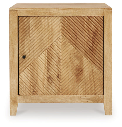 Emberton Light Brown Accent Cabinet - A4000617 - Bien Home Furniture &amp; Electronics
