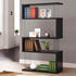 Emelle Black/Clear 4-Tier Bookcase - 800340 - Bien Home Furniture & Electronics