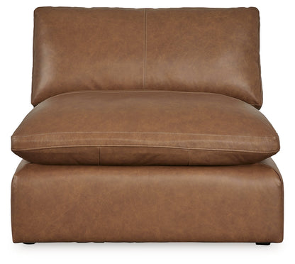 Emilia Caramel Armless Chair - 3090146 - Bien Home Furniture &amp; Electronics