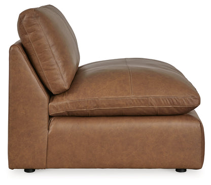 Emilia Caramel Armless Chair - 3090146 - Bien Home Furniture &amp; Electronics