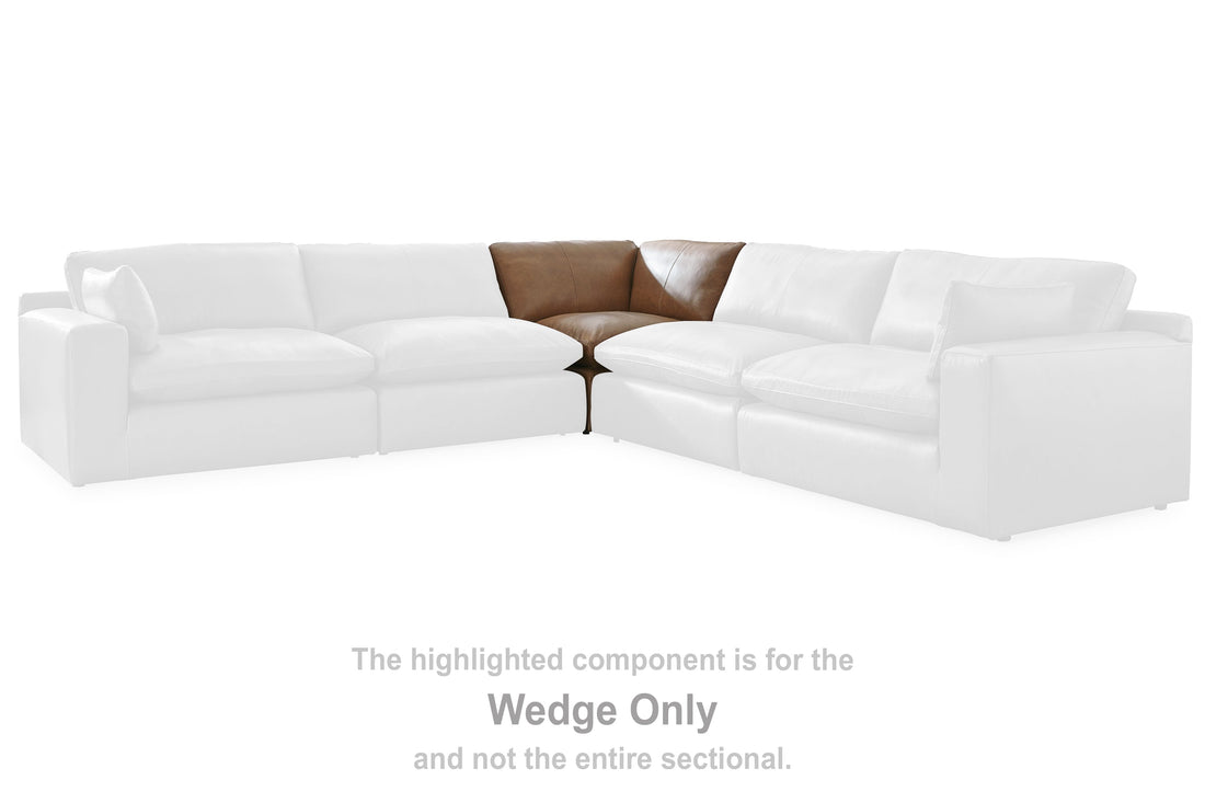 Emilia Caramel Wedge - 3090177 - Bien Home Furniture &amp; Electronics