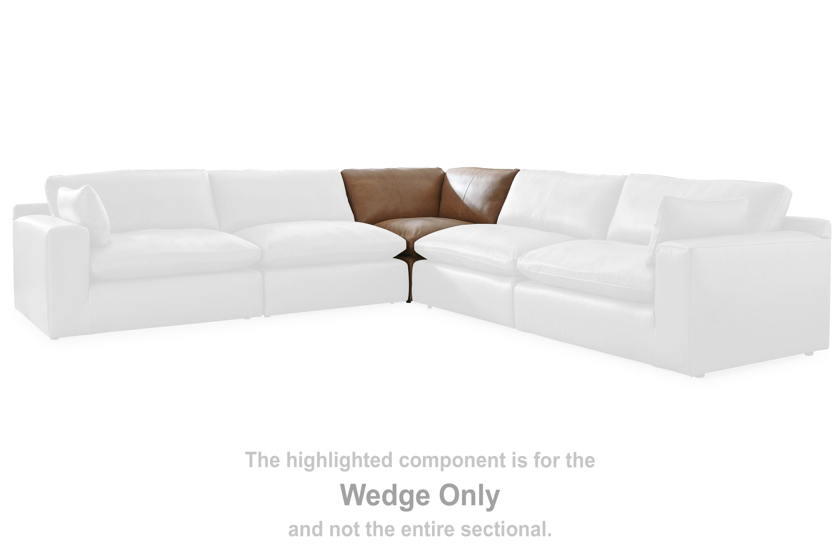 Emilia Caramel Wedge - 3090177 - Bien Home Furniture &amp; Electronics