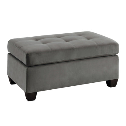 Emilio Taupe Ottoman - 8367TP-4 - Bien Home Furniture &amp; Electronics