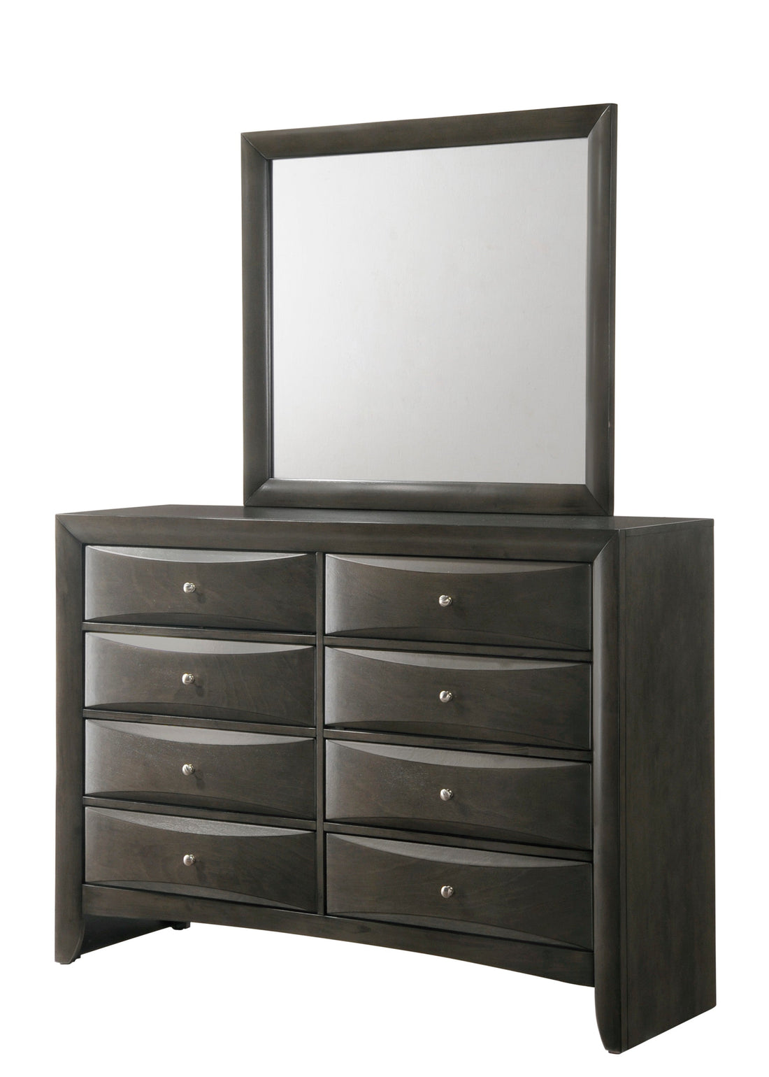 Emily Gray Bedroom Mirror (Mirror Only) - B4270-11 - Bien Home Furniture & Electronics