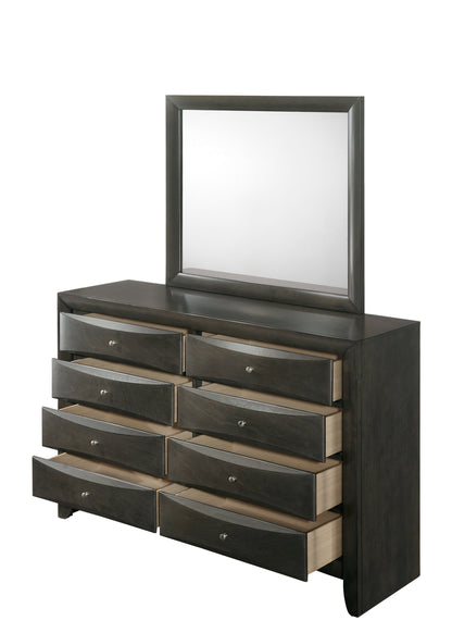 Emily Gray Dresser - B4270-1 - Bien Home Furniture &amp; Electronics