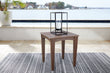 Emmeline Brown Outdoor End Table - P420-702 - Bien Home Furniture & Electronics