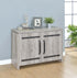 Enoch Gray Driftwood 2-Door Accent Cabinet - 950785 - Bien Home Furniture & Electronics