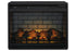 Entertainment Accessories Black Electric Infrared Fireplace Insert - W100-121 - Bien Home Furniture & Electronics