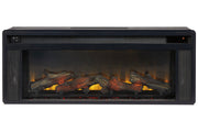 Entertainment Accessories Black Fireplace Insert - W100-12 - Bien Home Furniture & Electronics