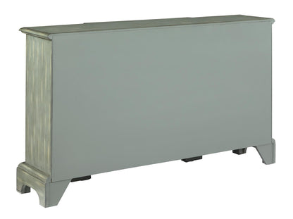 Erigeron Gray 4-Door Accent Cabinet - 950822 - Bien Home Furniture &amp; Electronics