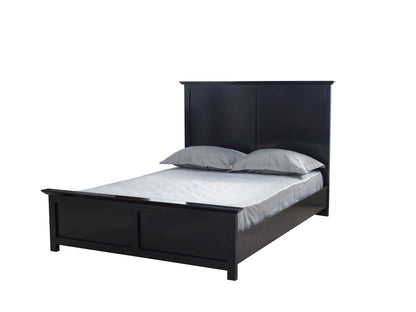 Erika Black 4-Piece Queen Bedroom Set - ERIKABEDROOM-4PCQ - Bien Home Furniture &amp; Electronics