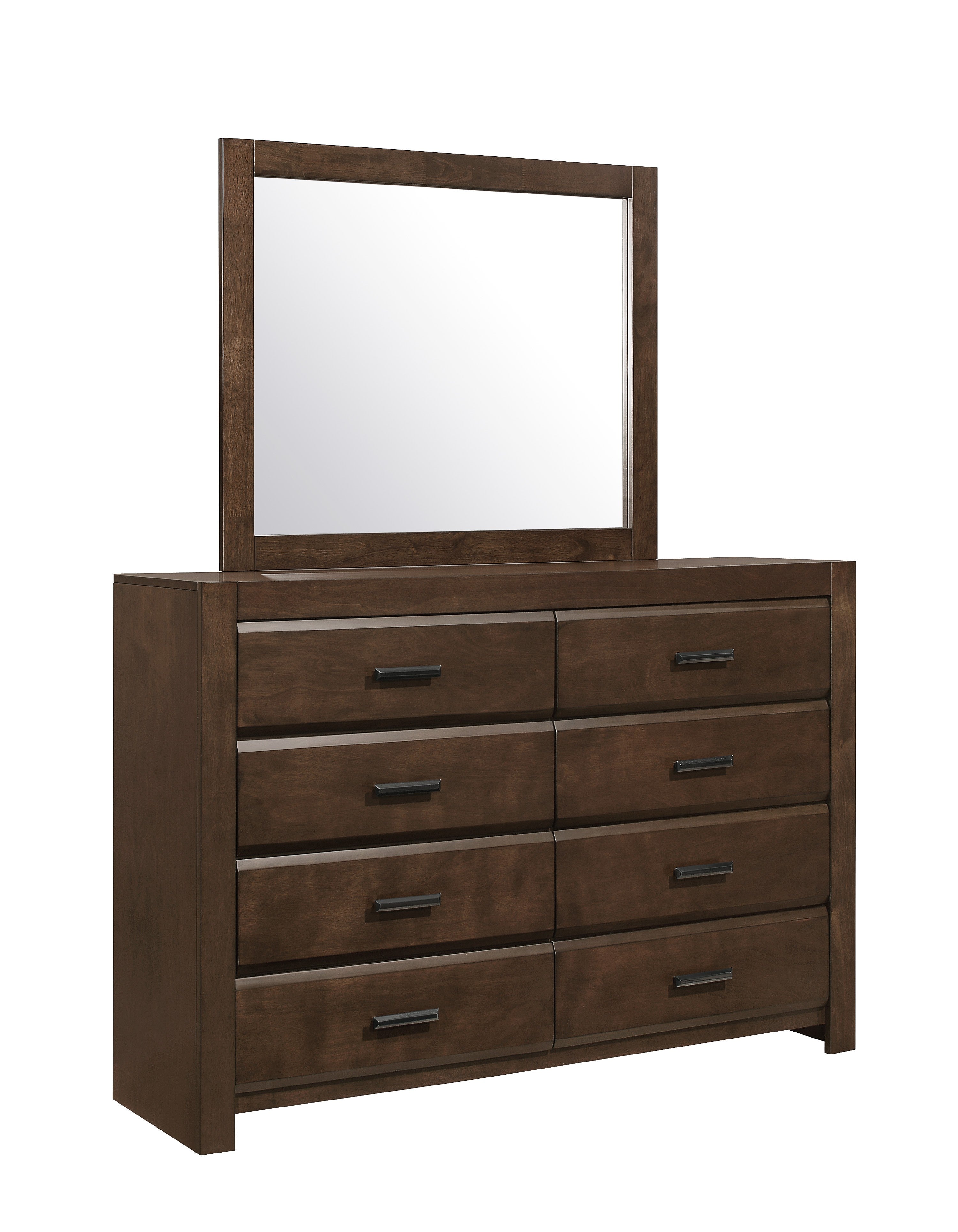 Erwan Espresso Mirror (Mirror Only) - 1961-6 - Bien Home Furniture &amp; Electronics