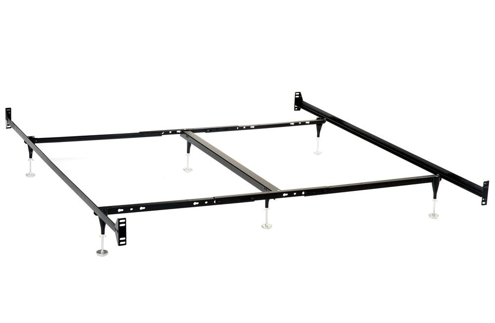 Esme Black California King Bed Frame - 9602KW - Bien Home Furniture &amp; Electronics