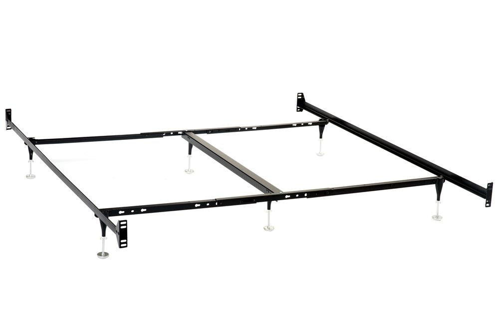 Esme Queen/Eastern King Bed Frame Black - 9602QK - Bien Home Furniture &amp; Electronics