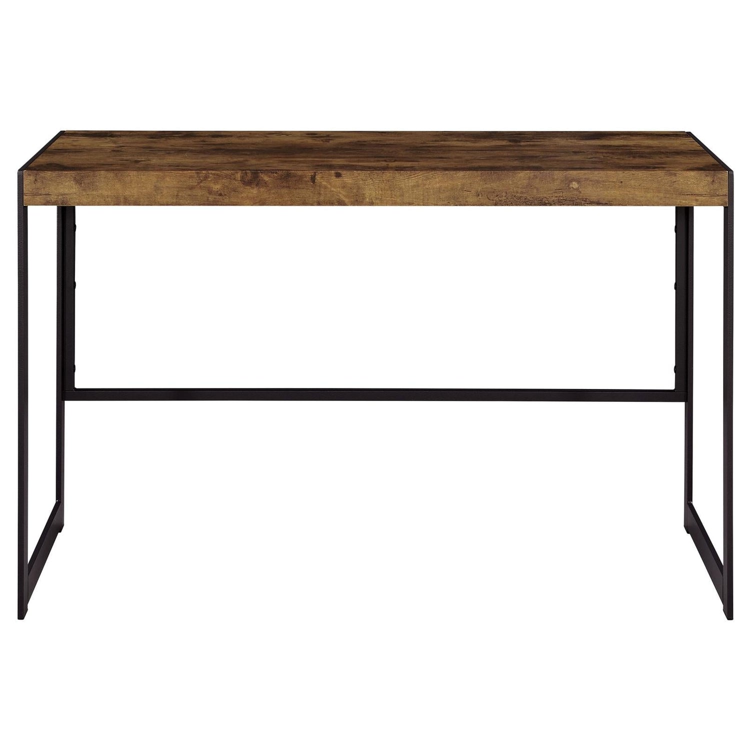 Estrella Antique Nutmeg/Gunmetal Writing Desk - 800655 - Bien Home Furniture &amp; Electronics