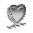 Euston Silver Heart Shape Table Mirror - 961528 - Bien Home Furniture & Electronics