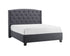 Eva Gray King Upholstered Bed - SET | 5111GY-K-HBFB | 5111GY-KQ-RAIL - Bien Home Furniture & Electronics