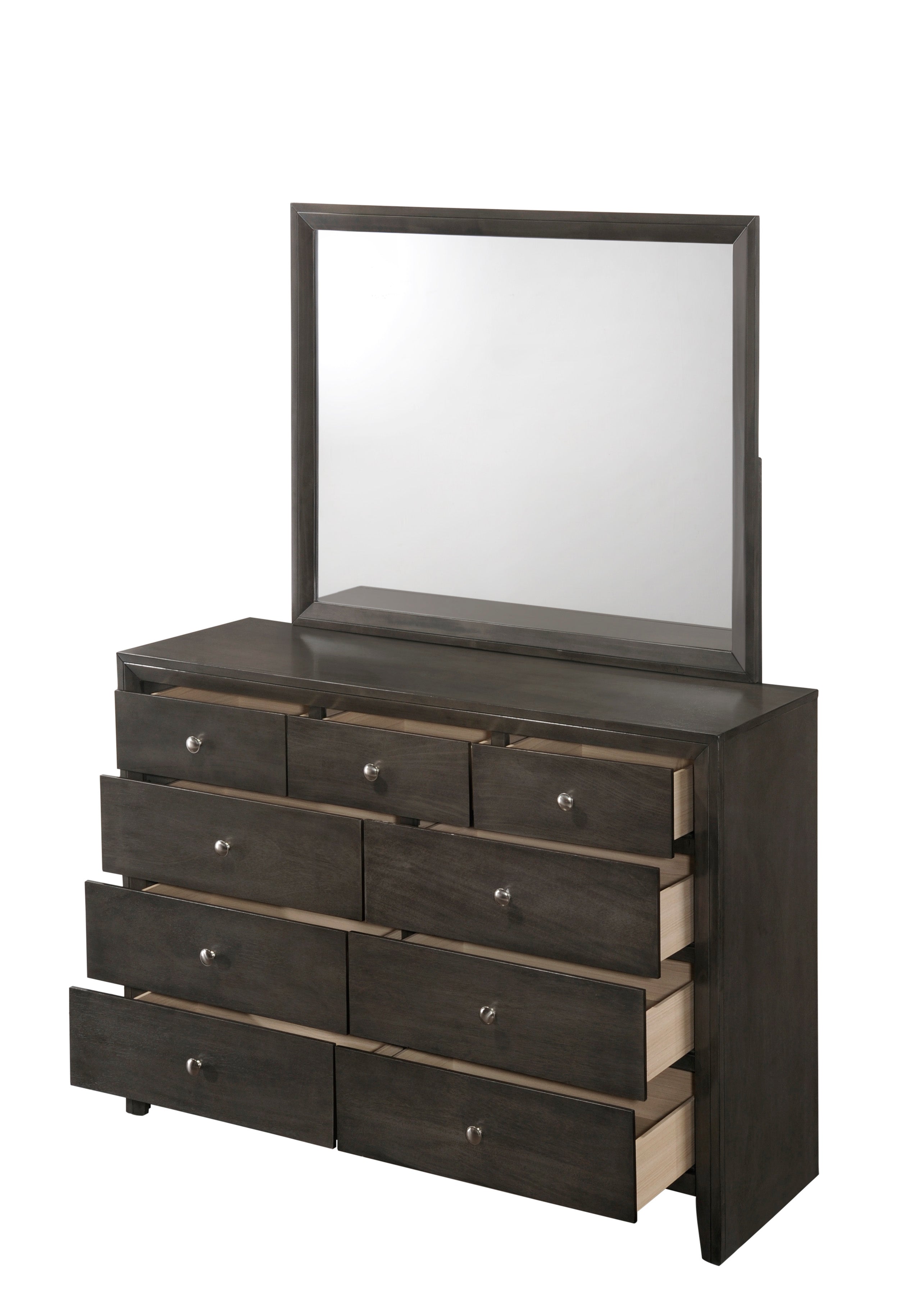 Evan Gray Dresser - B4720-1 - Bien Home Furniture &amp; Electronics