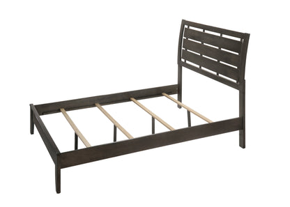 Evan Gray Full Panel Bed - SET | B4720-F-HBFB | B4720-F-RAIL - Bien Home Furniture &amp; Electronics