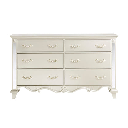 Ever Champagne Mirrored Dresser - 1429-5 - Bien Home Furniture &amp; Electronics