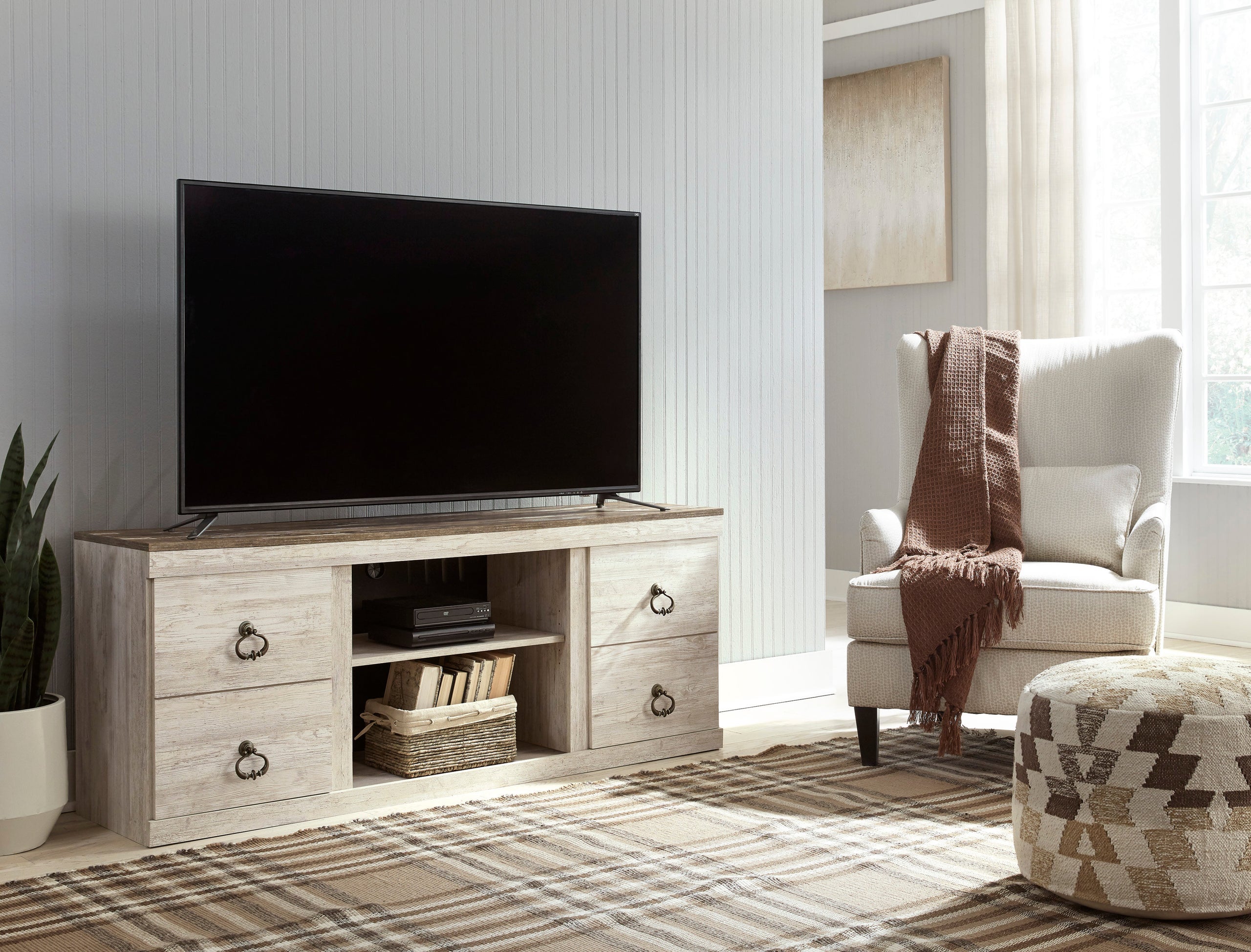 EW0267-268 - TV Stand 60" - EW0267-268 - TV Stand 60" L - Bien Home Furniture &amp; Electronics