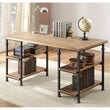 Factory Metal Frame Writing Desk - 3228-15 - Bien Home Furniture & Electronics
