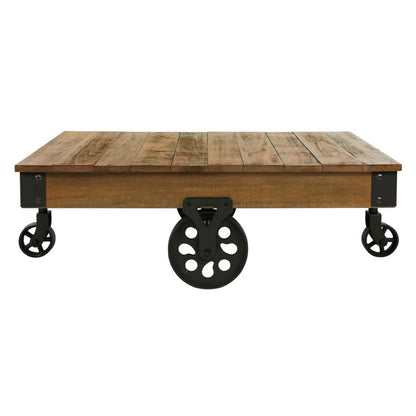 Factory Rustic Brown Cocktail Table - 3228-30 - Bien Home Furniture &amp; Electronics