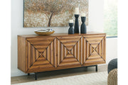 Fair Ridge Warm Brown Accent Cabinet - A4000032 - Bien Home Furniture & Electronics