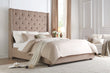 Fairborn Brown Full Upholstered Platform Bed - SET | 5877FBR-1 | 5877FBR-3 - Bien Home Furniture & Electronics