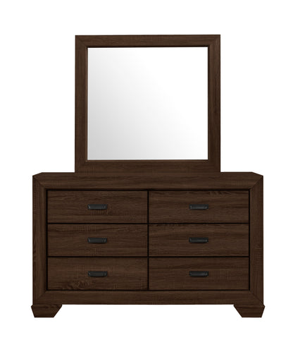 Farrow Chocolate Dresser - B5510-1 - Bien Home Furniture &amp; Electronics