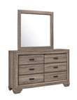 Farrow Grayish Brown Bedroom Mirror (Mirror Only) - B5500-11 - Bien Home Furniture & Electronics